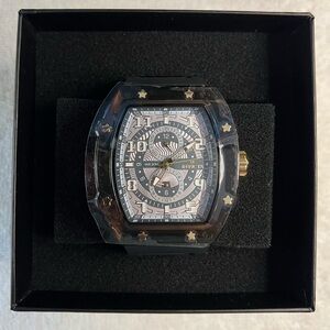 Invicta Racing Cyclone Men’s Watch-48.5mm MOD-48715 Black&Gold LIMITED!! (NWT)